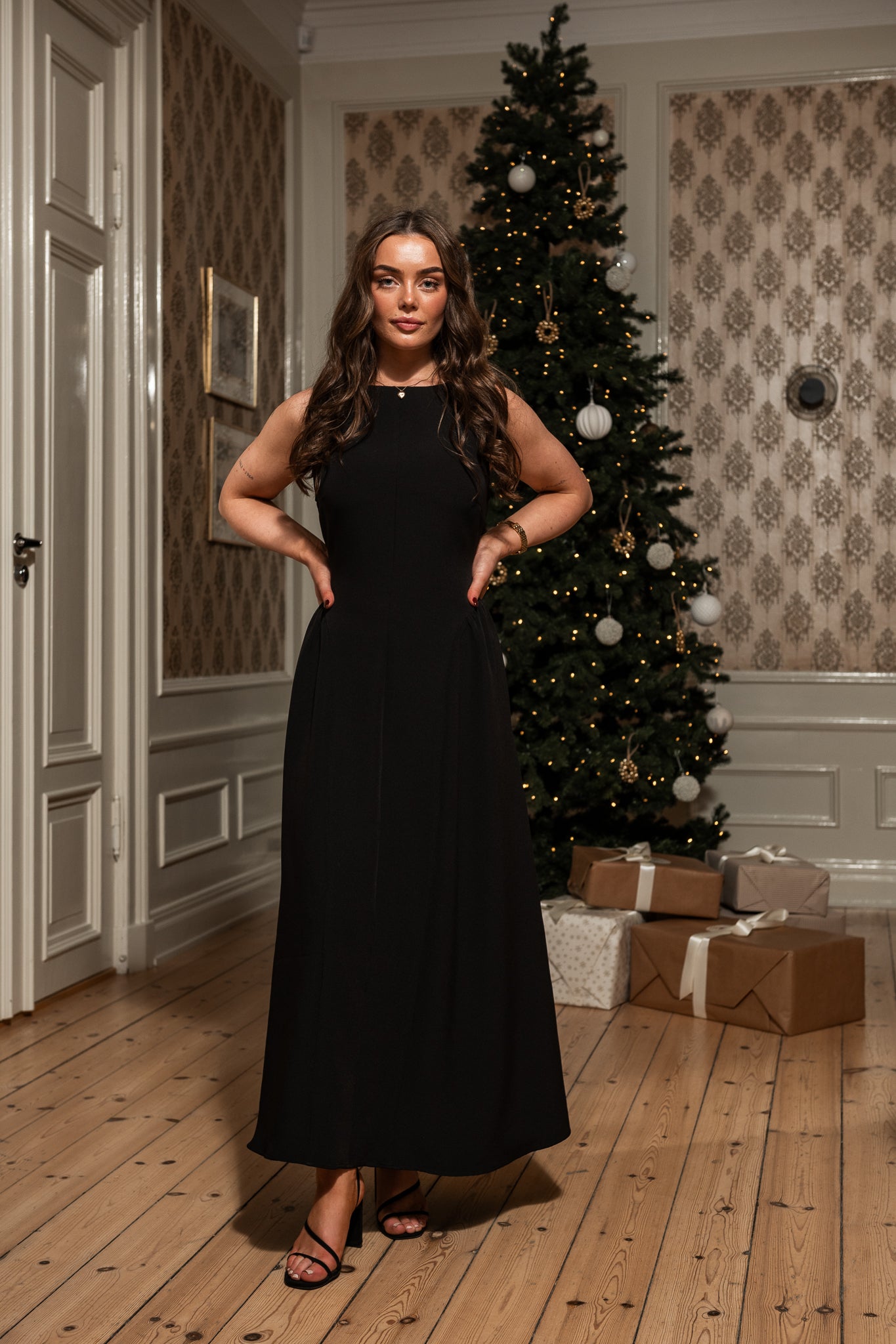 VMSALLY Long Dress - Black